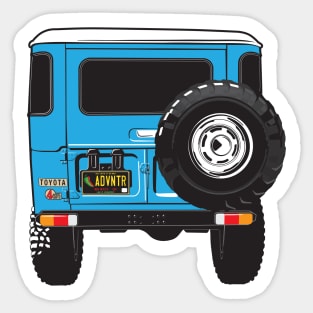 Landcruiser Backside Sticker